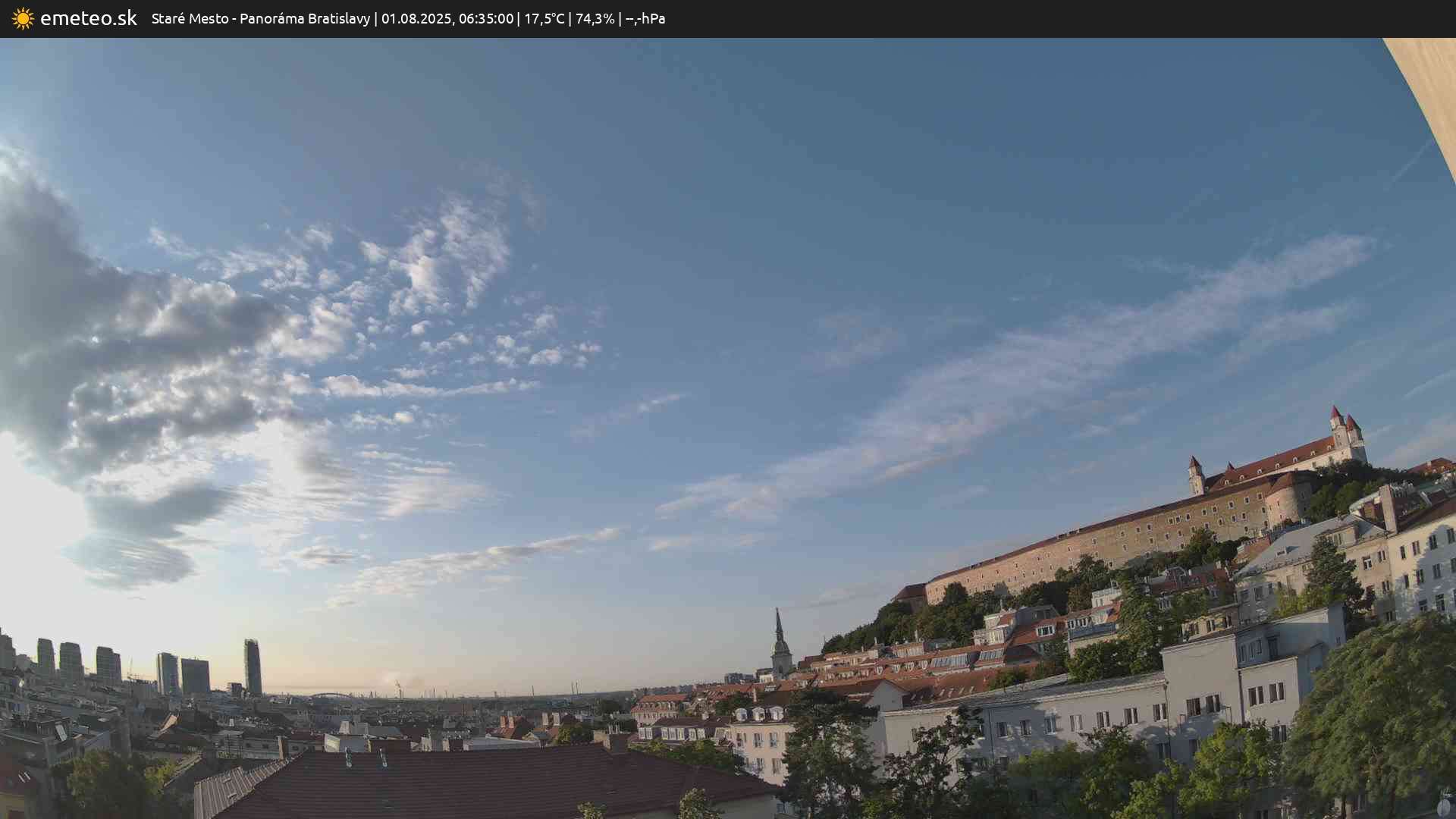 Panoráma Bratislavy