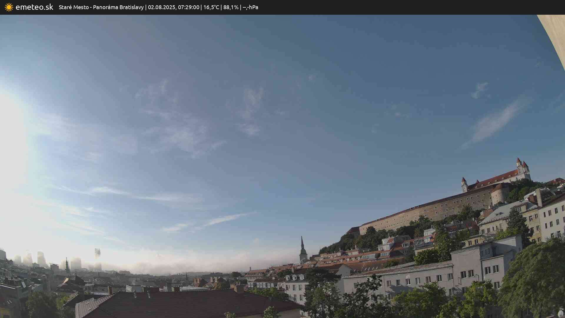 Panoráma Bratislavy
