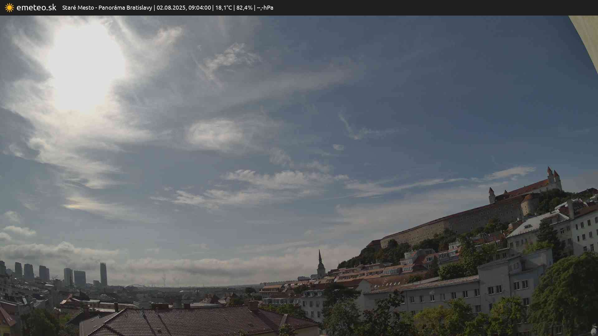 Panoráma Bratislavy