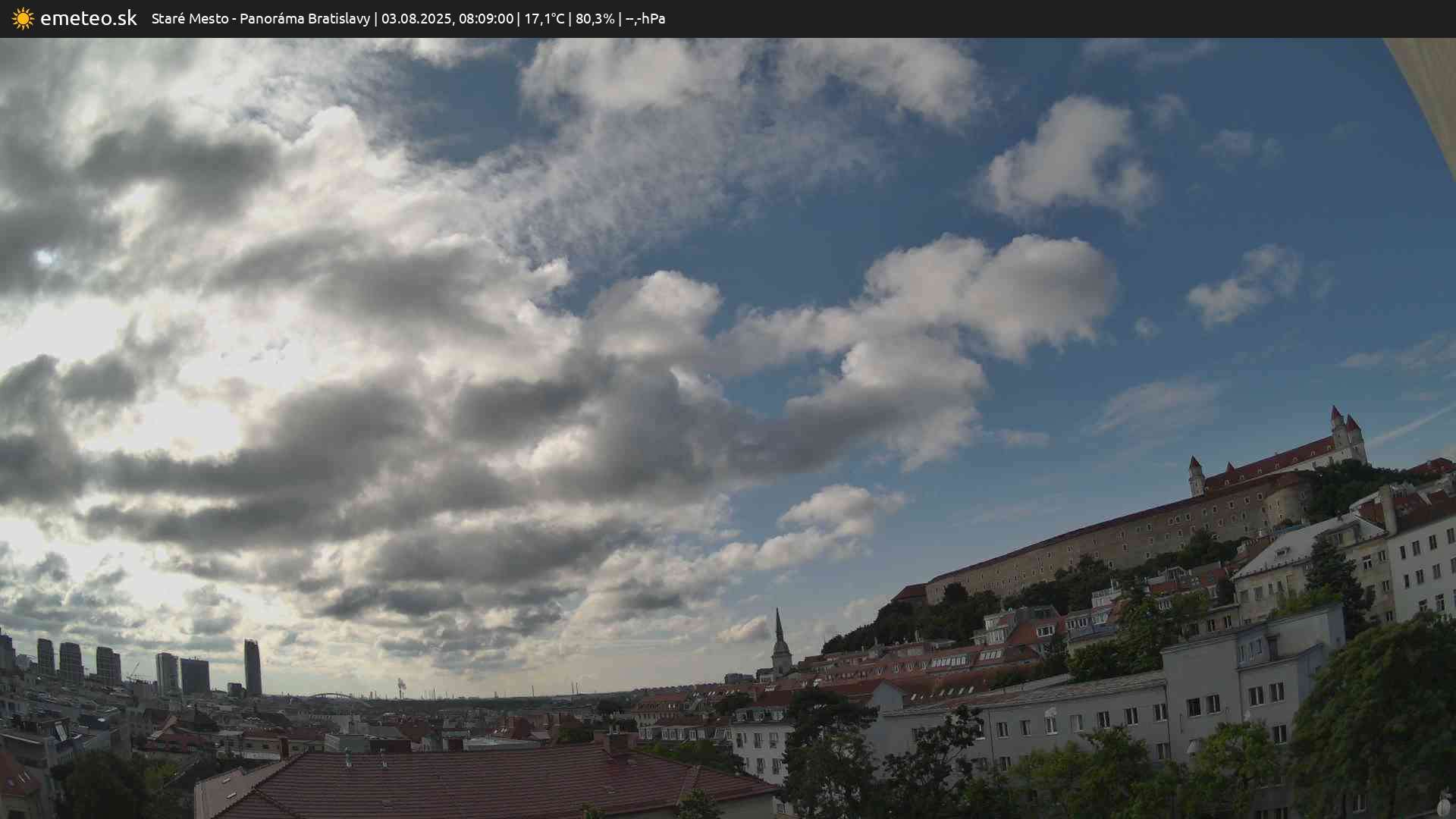 Panoráma Bratislavy