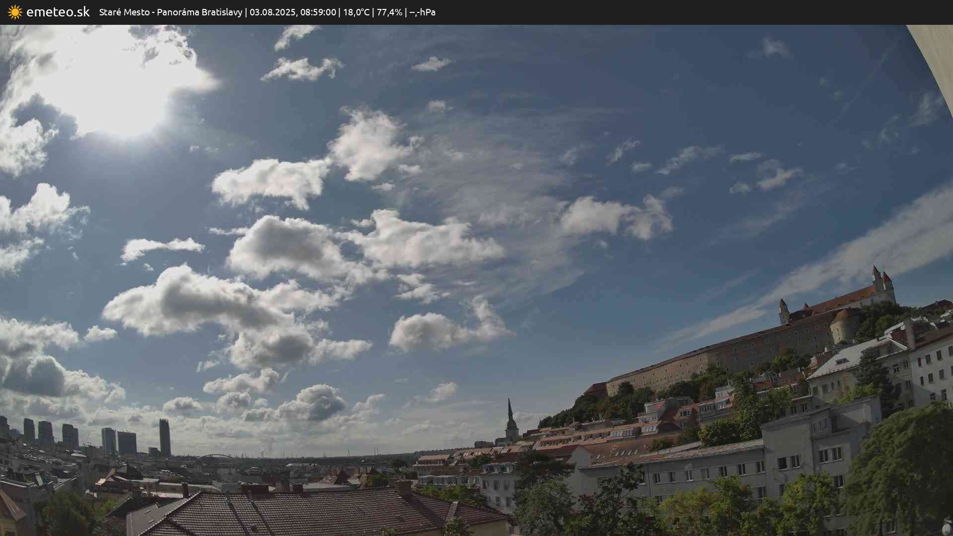 Panoráma Bratislavy