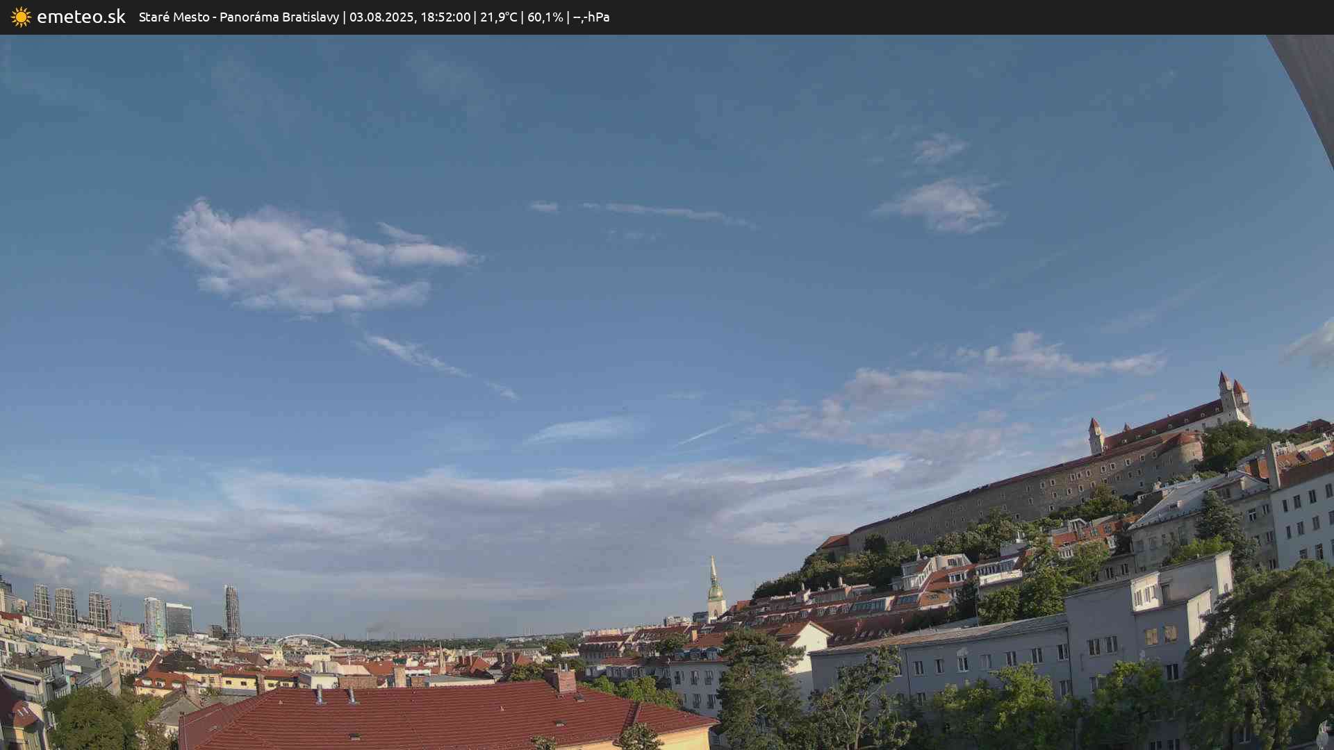 Panoráma Bratislavy