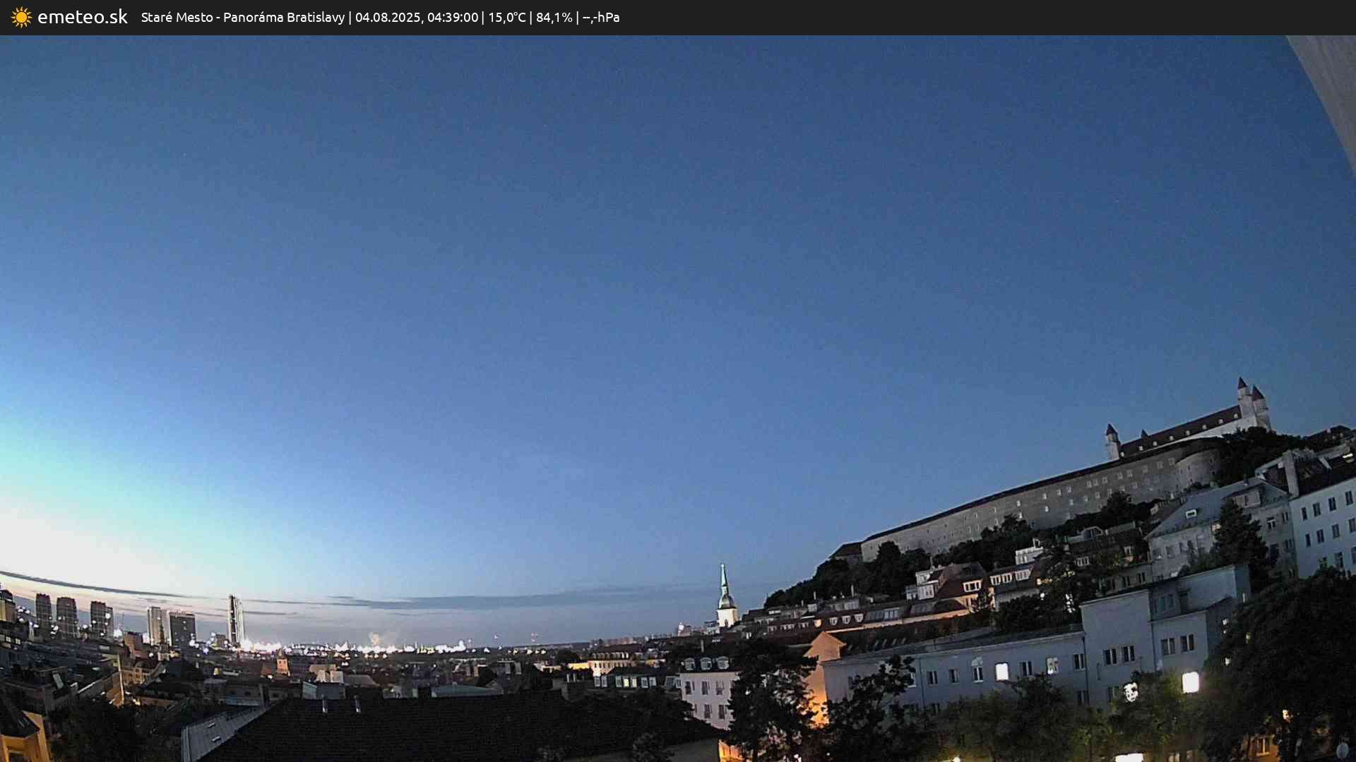 Panoráma Bratislavy