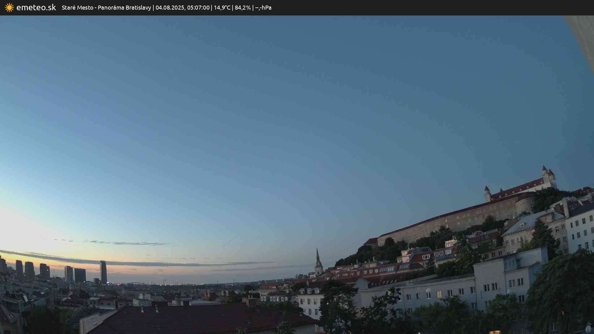 Panoráma Bratislavy