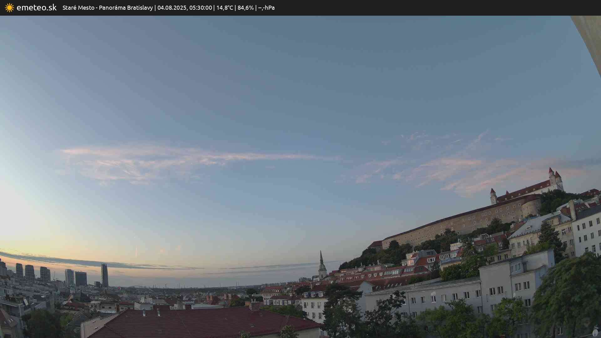 Panoráma Bratislavy