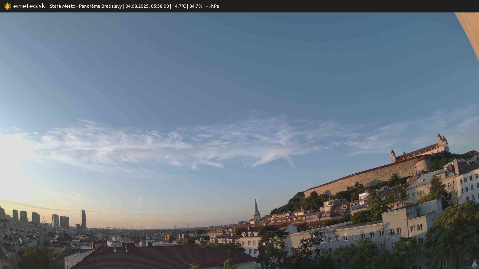 Panoráma Bratislavy