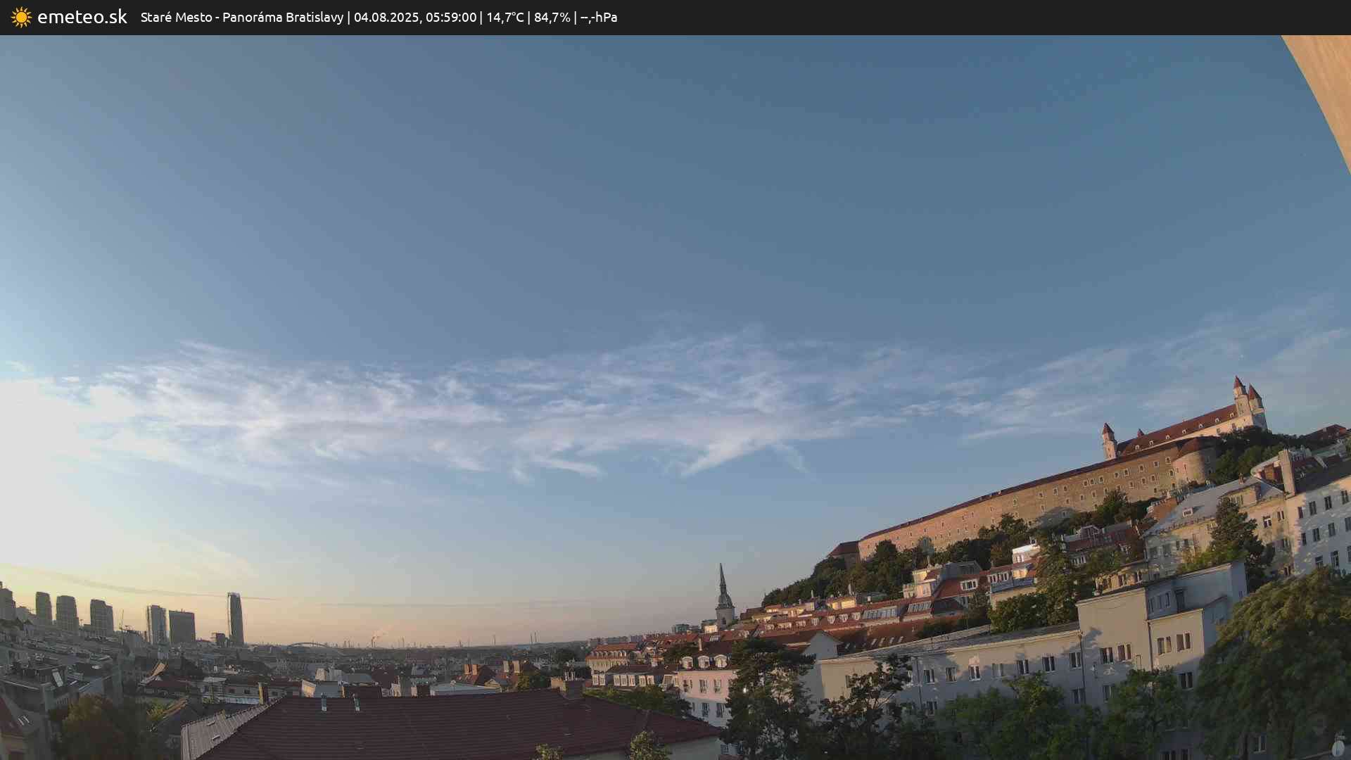 Panoráma Bratislavy