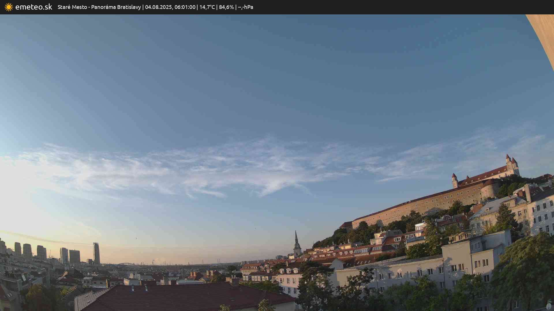Panoráma Bratislavy