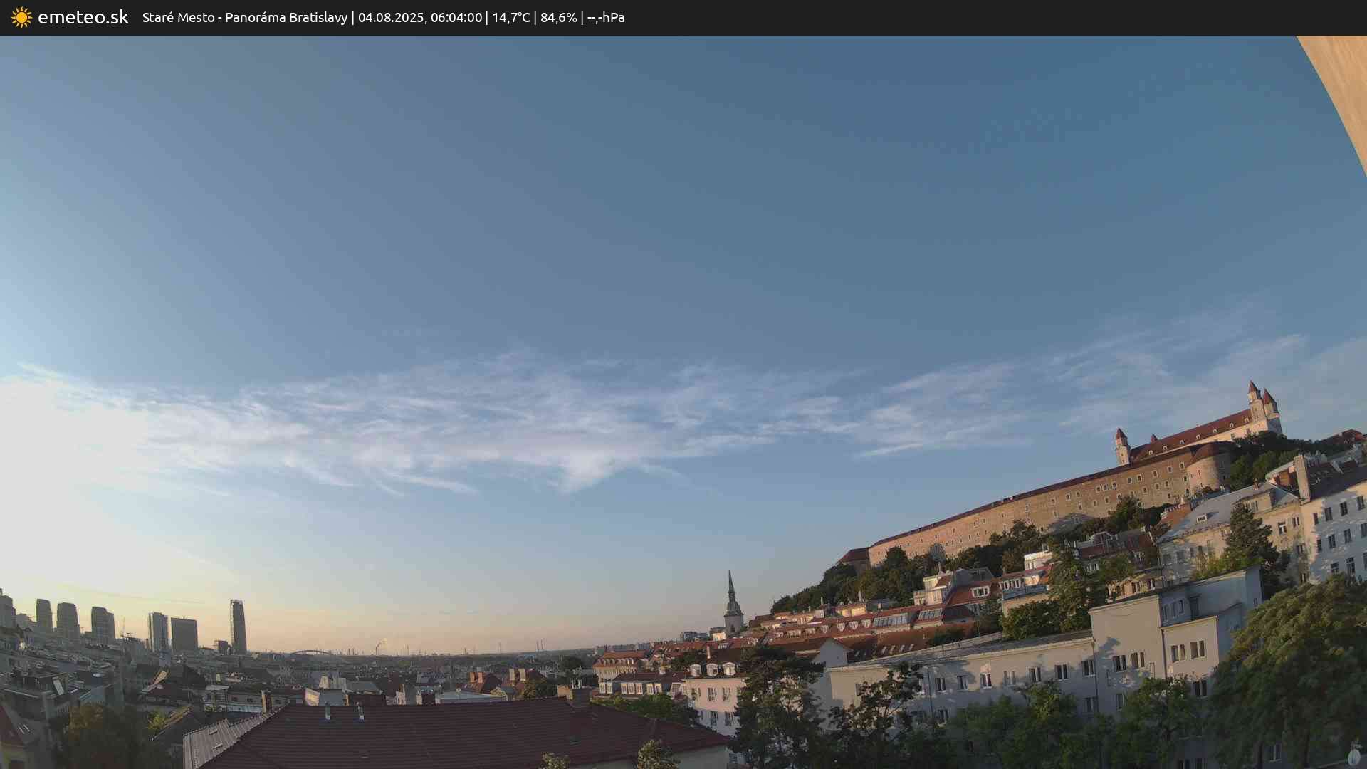 Panoráma Bratislavy