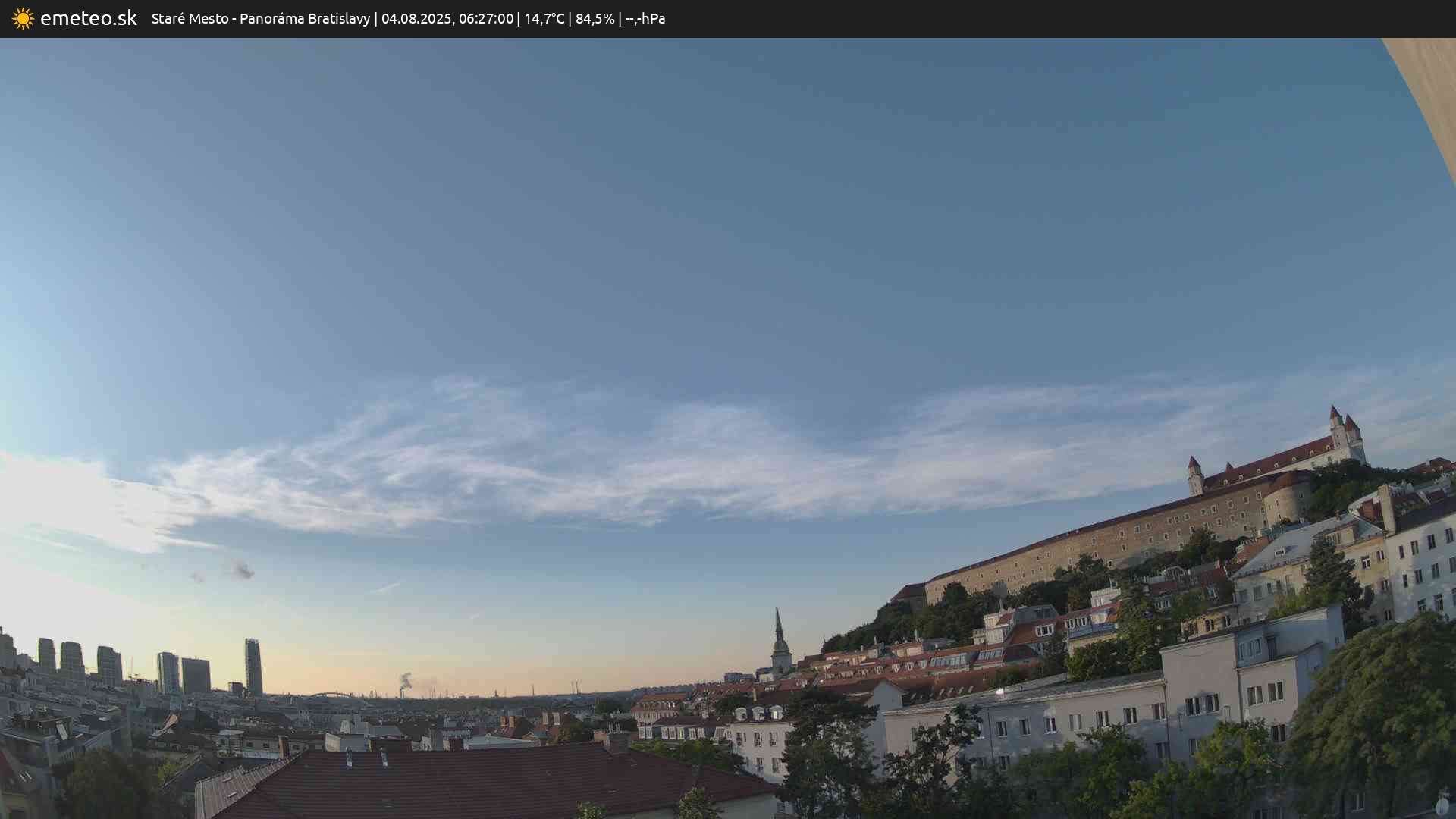 Panoráma Bratislavy