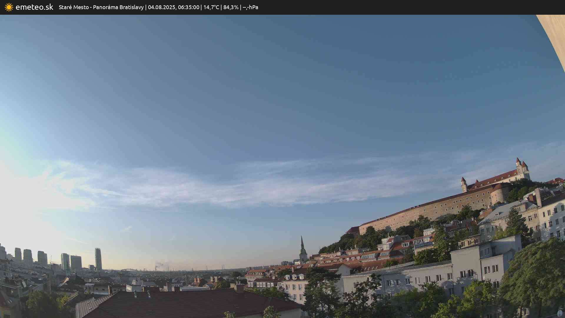Panoráma Bratislavy