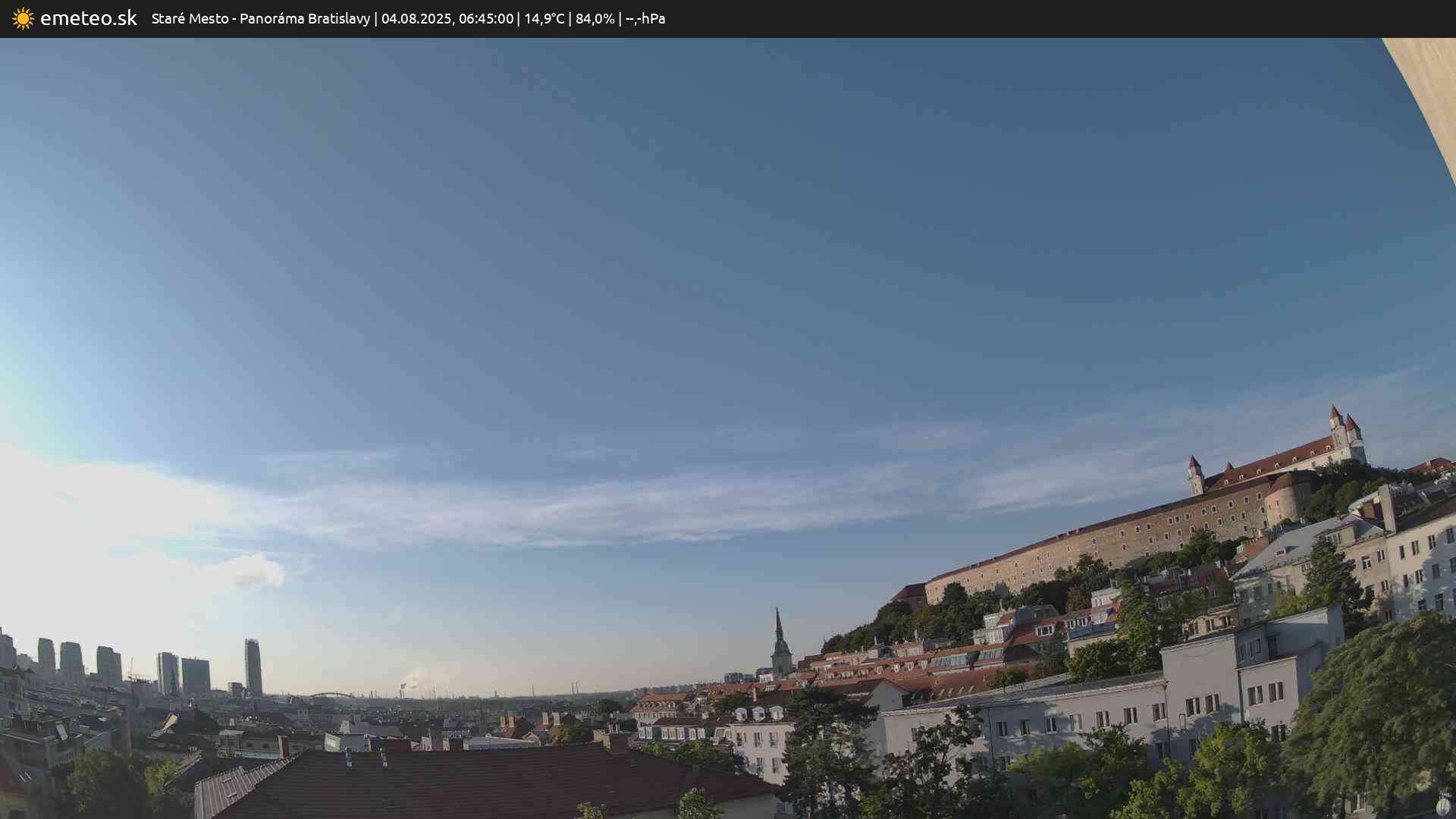 Panoráma Bratislavy
