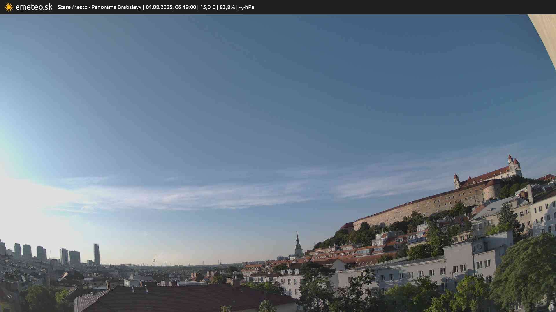 Panoráma Bratislavy