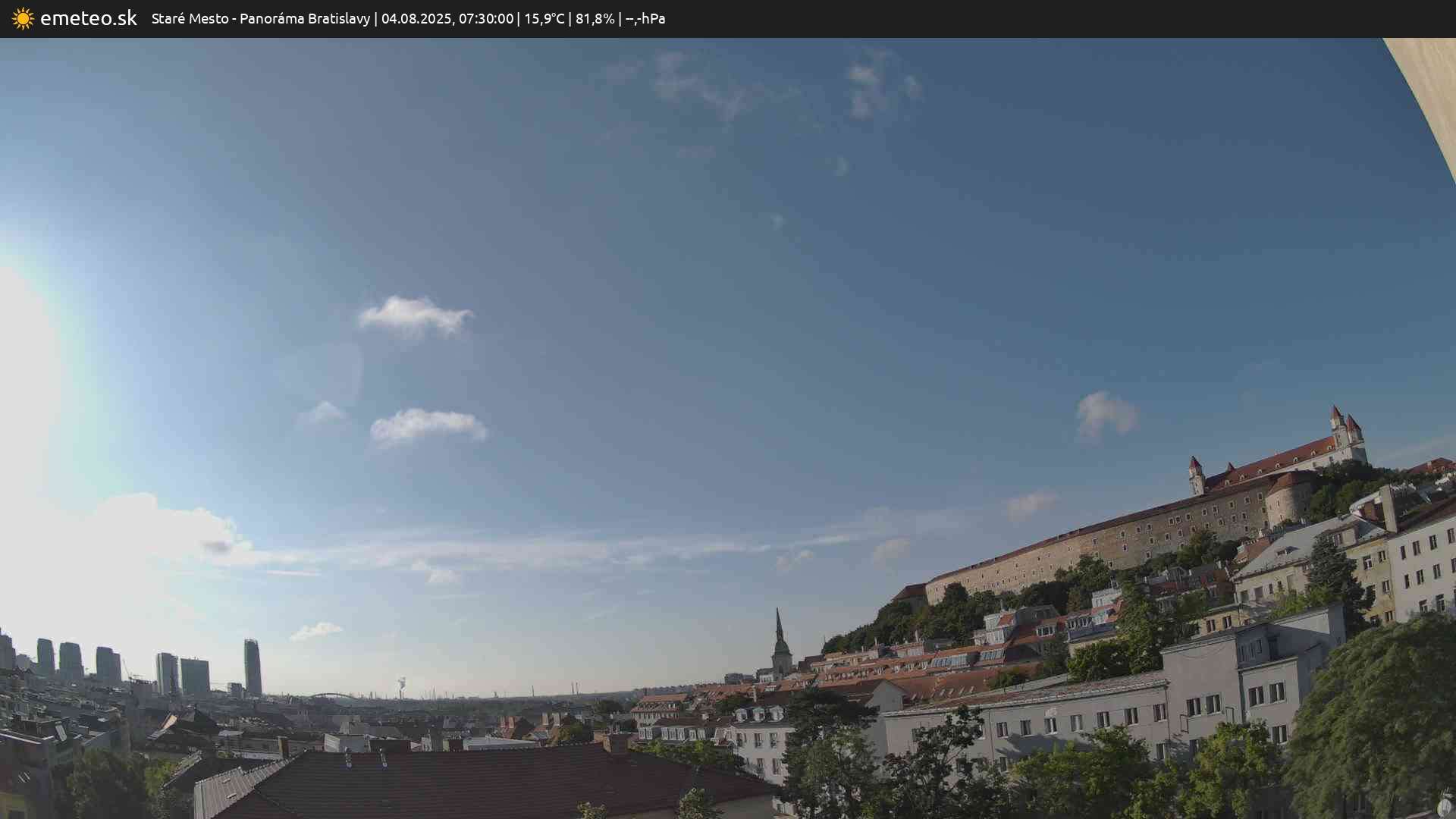 Panoráma Bratislavy