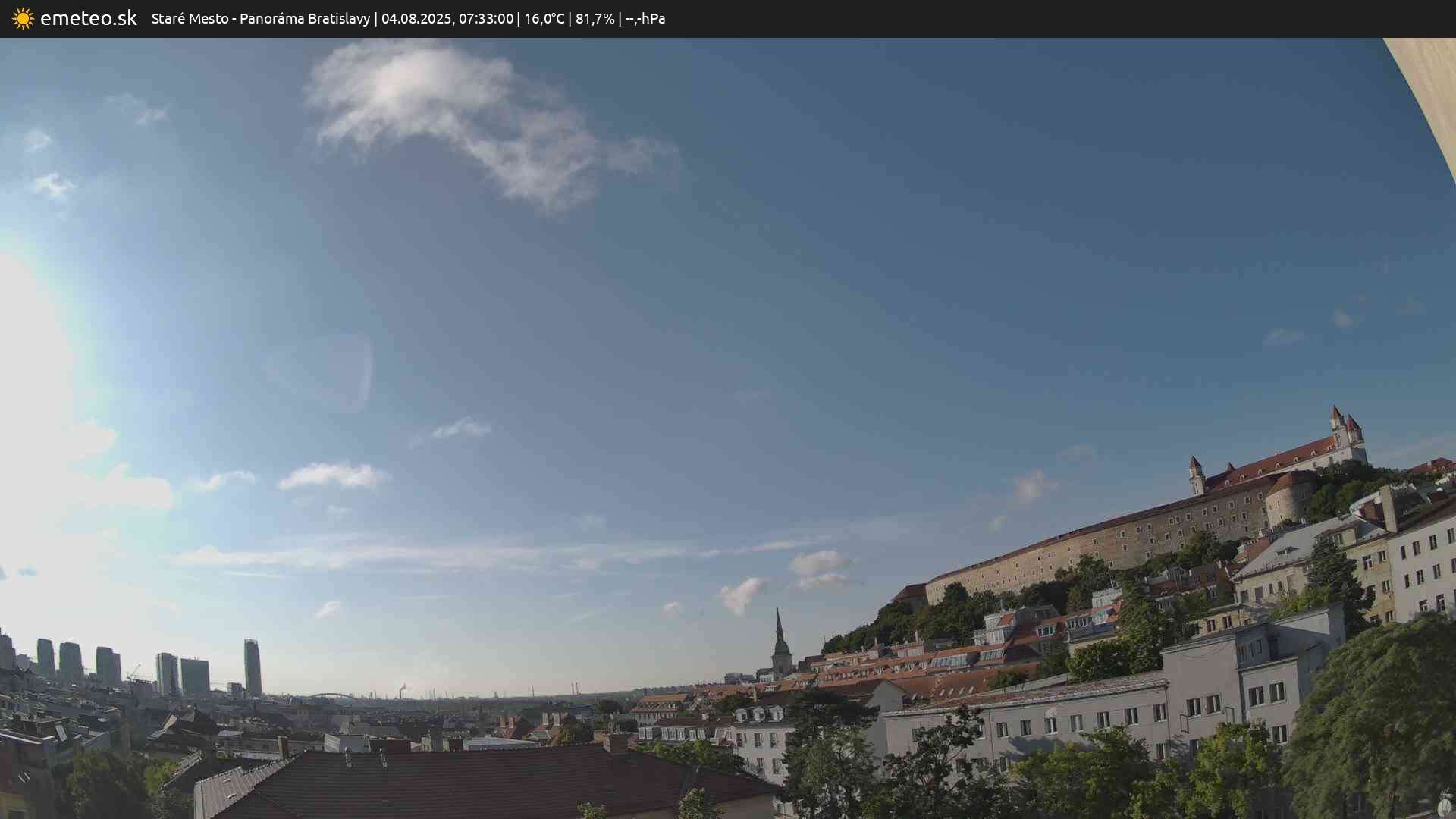 Panoráma Bratislavy