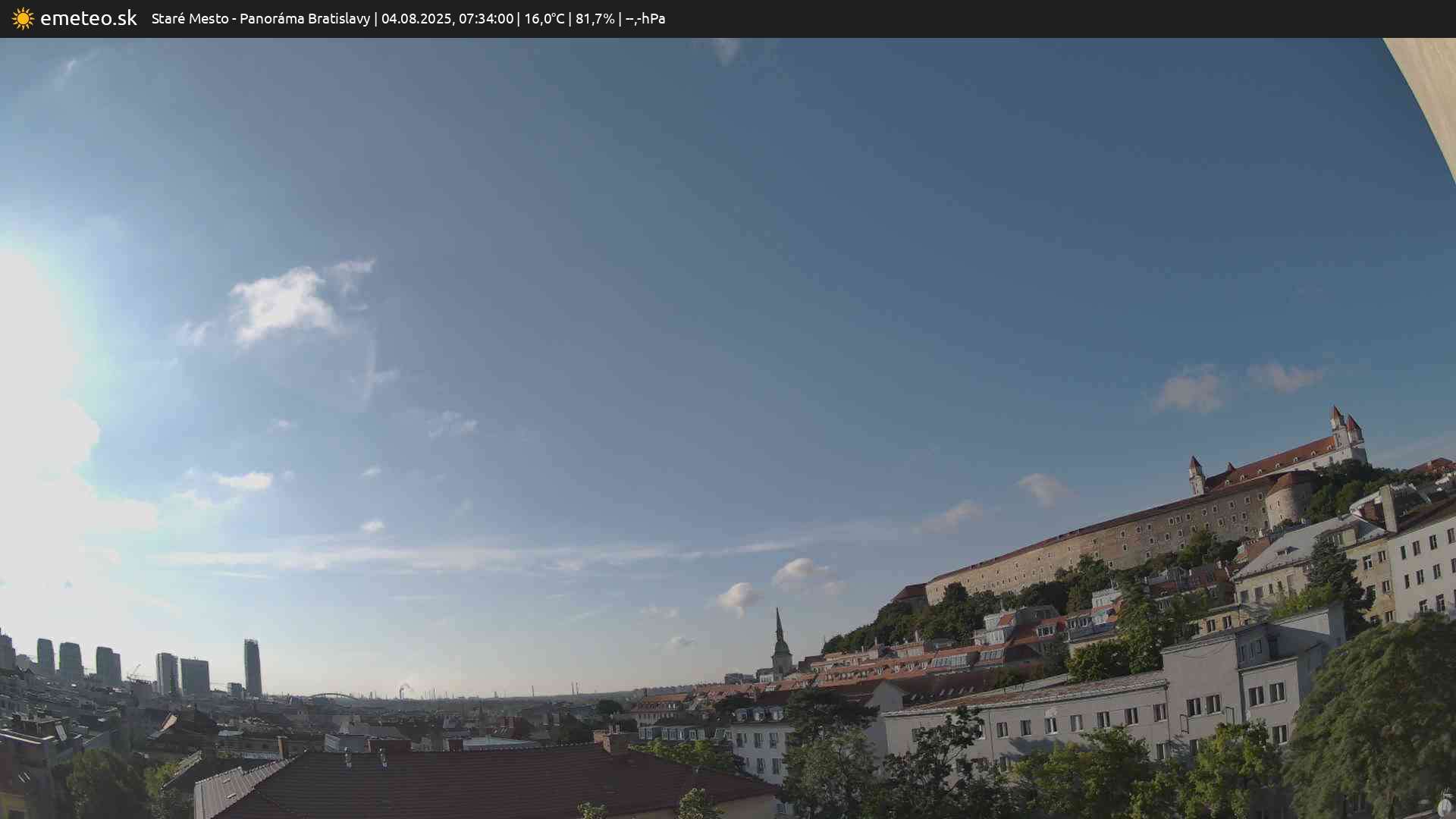 Panoráma Bratislavy