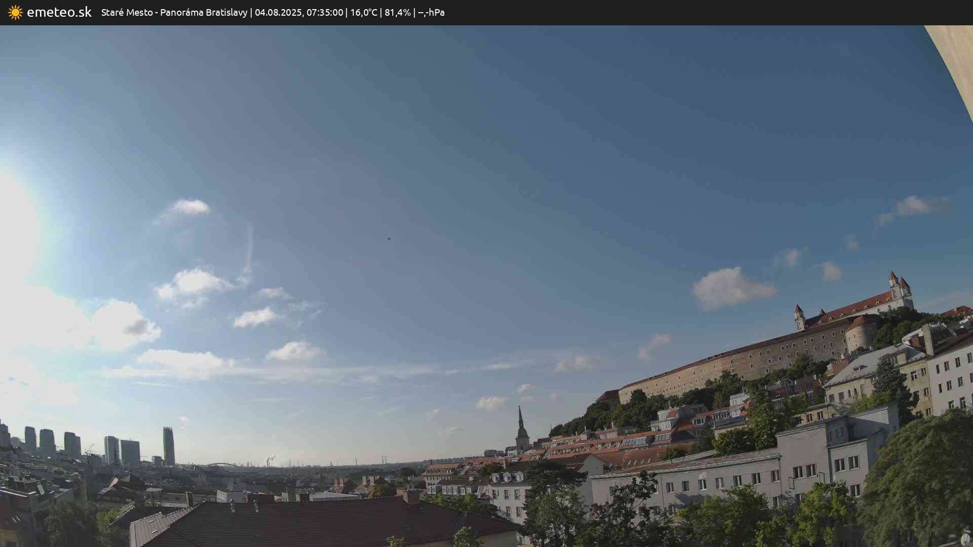Panoráma Bratislavy