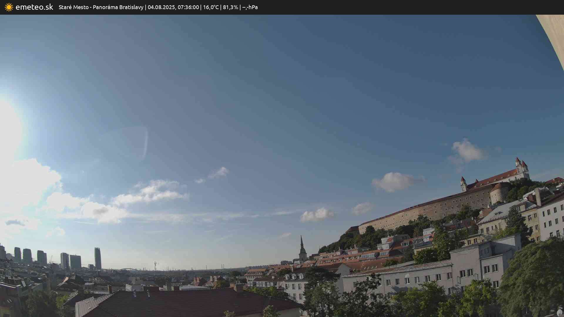 Panoráma Bratislavy