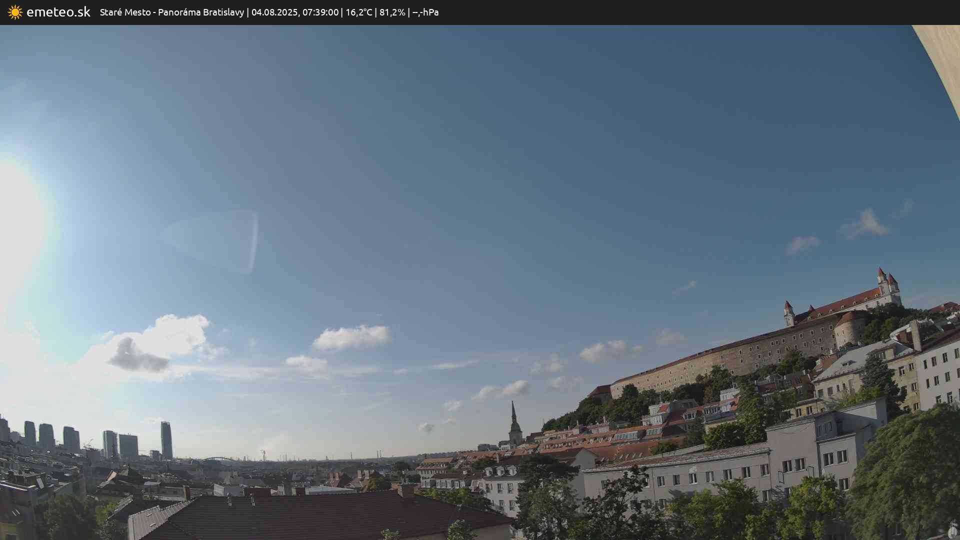Panoráma Bratislavy