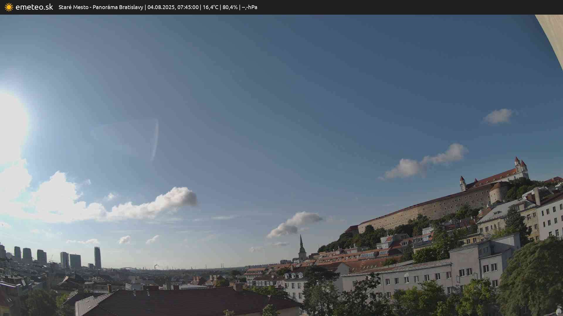 Panoráma Bratislavy