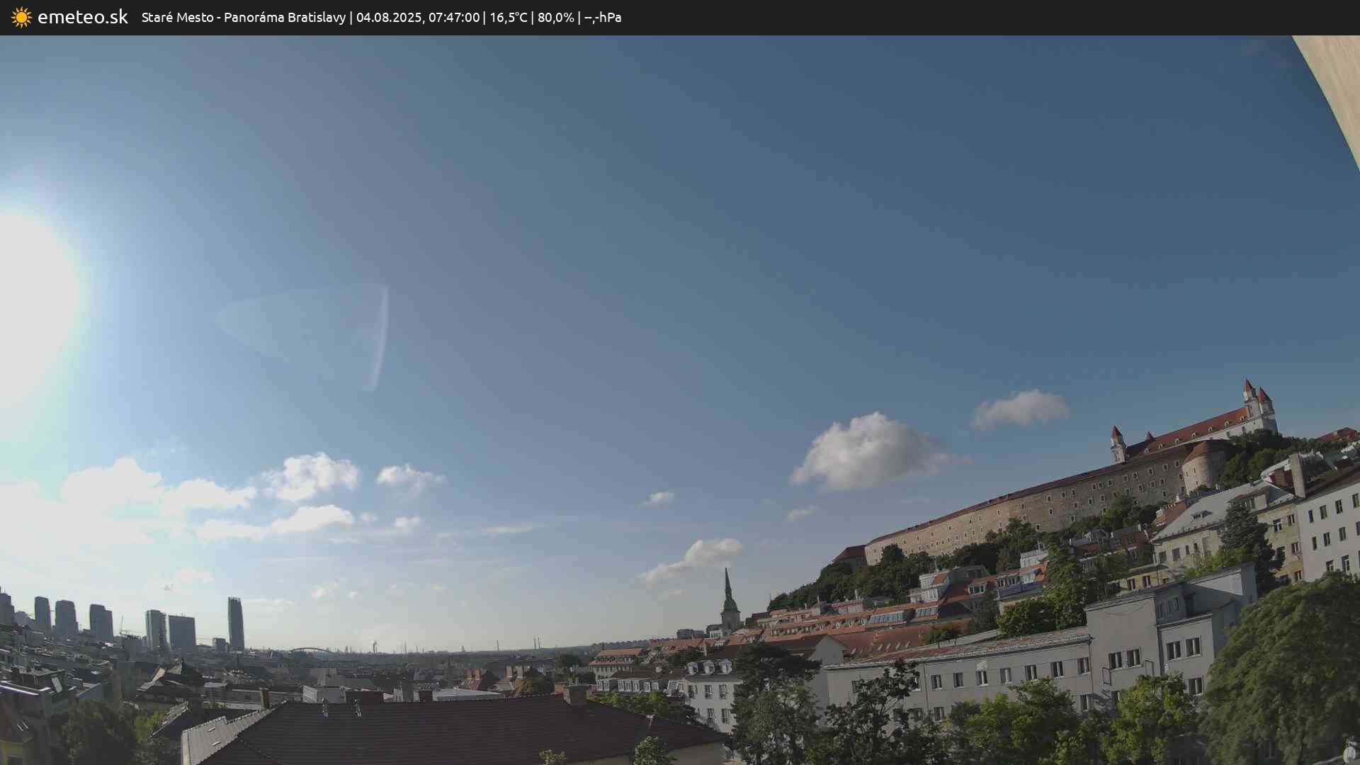 Panoráma Bratislavy
