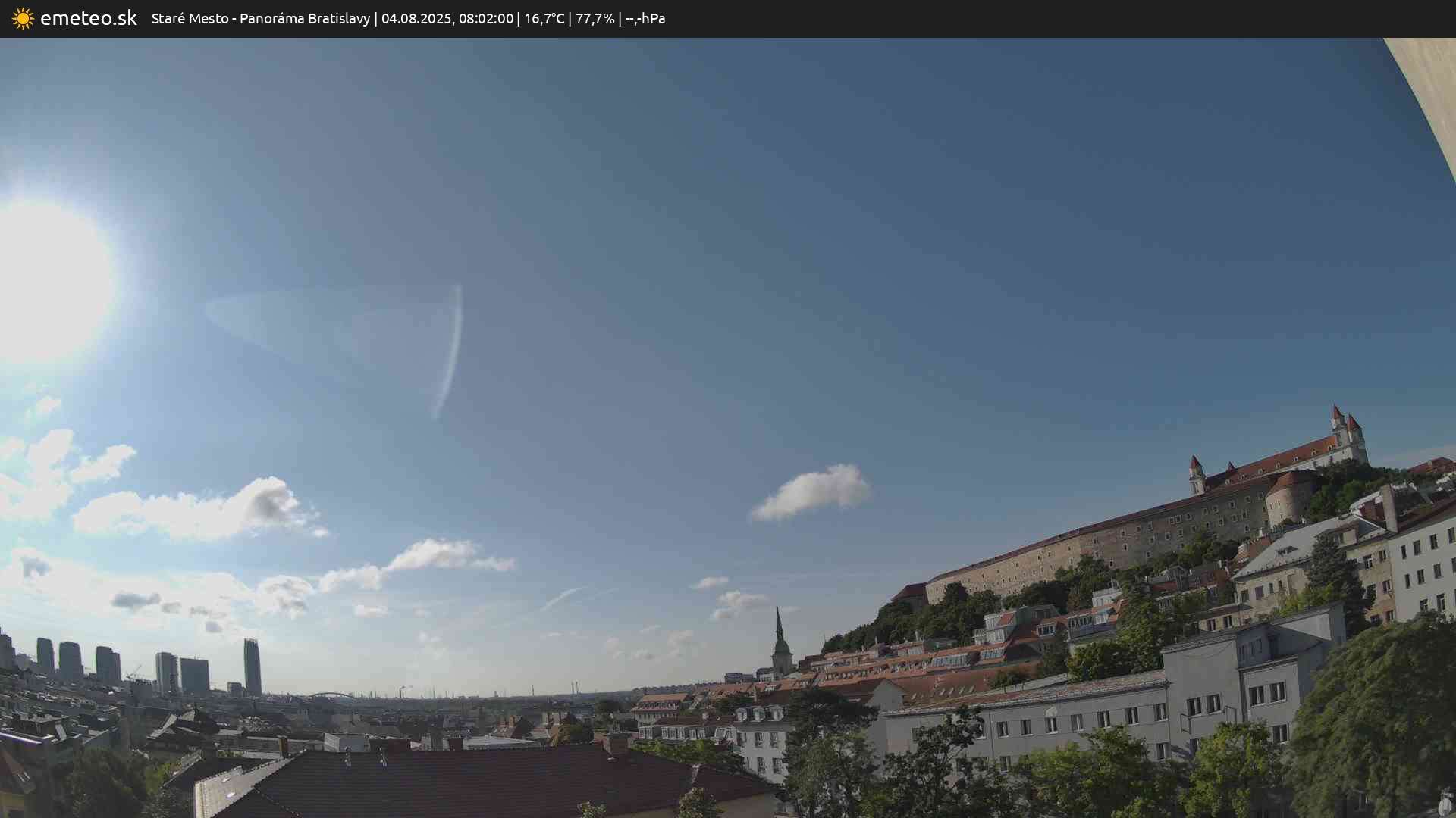 Panoráma Bratislavy