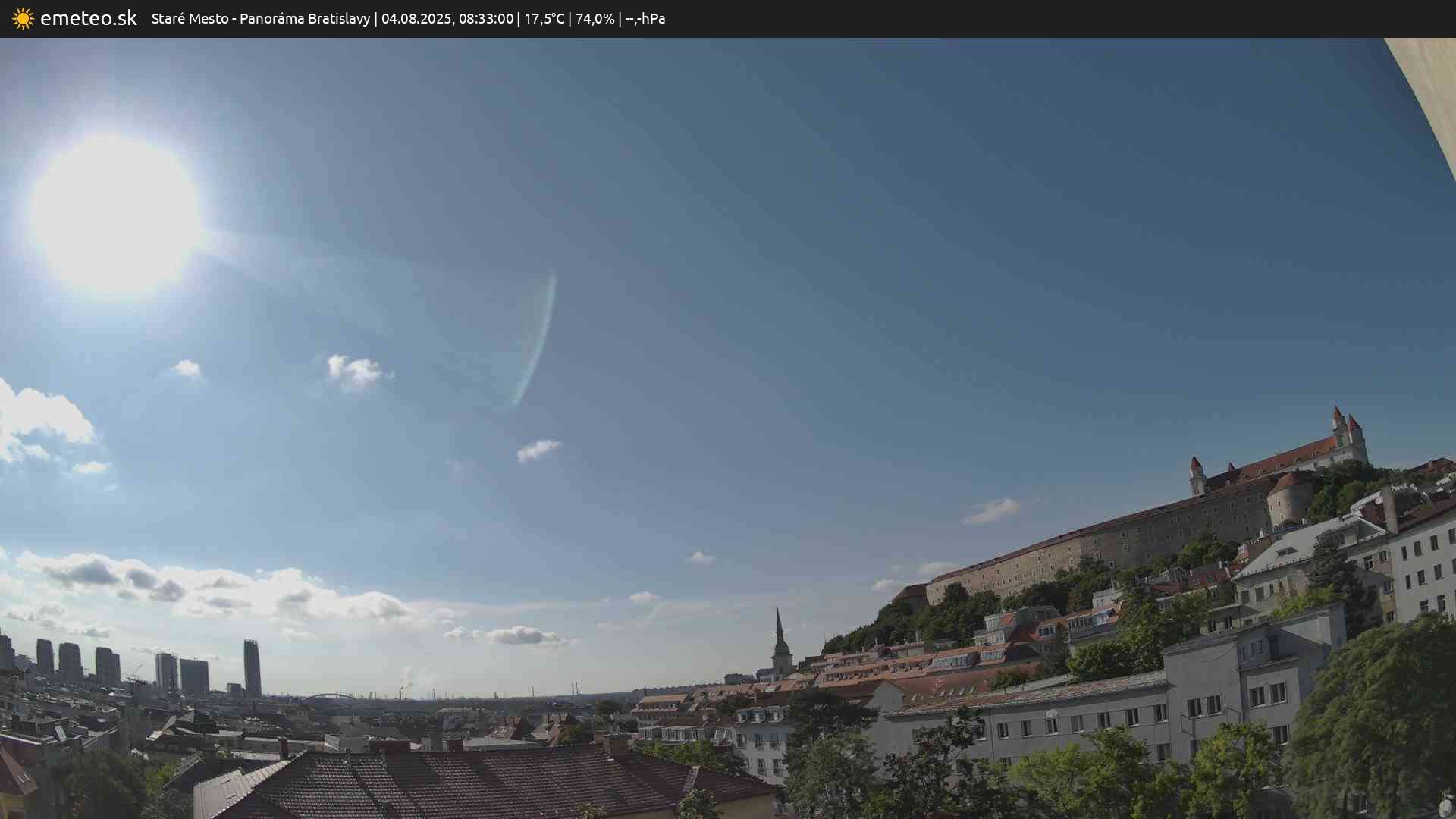 Panoráma Bratislavy