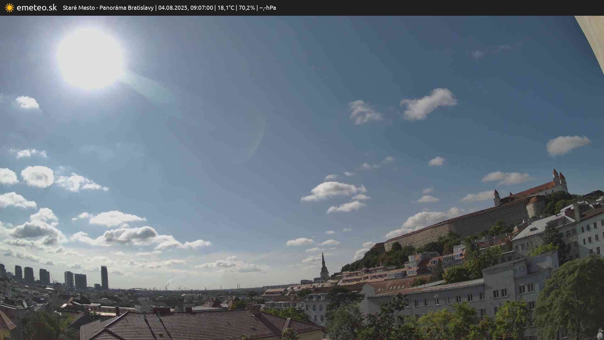 Panoráma Bratislavy