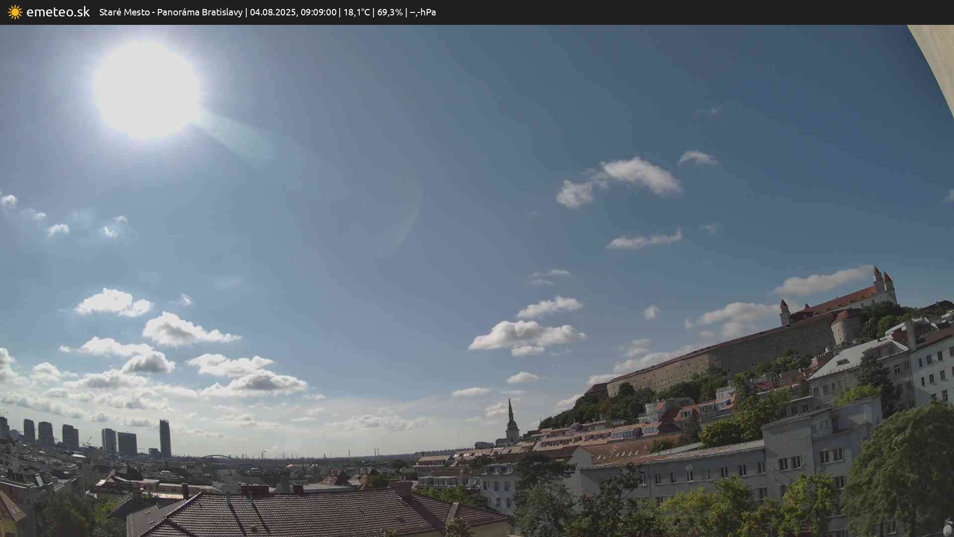 Panoráma Bratislavy