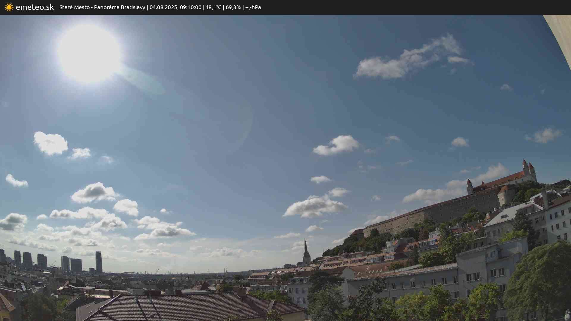 Panoráma Bratislavy