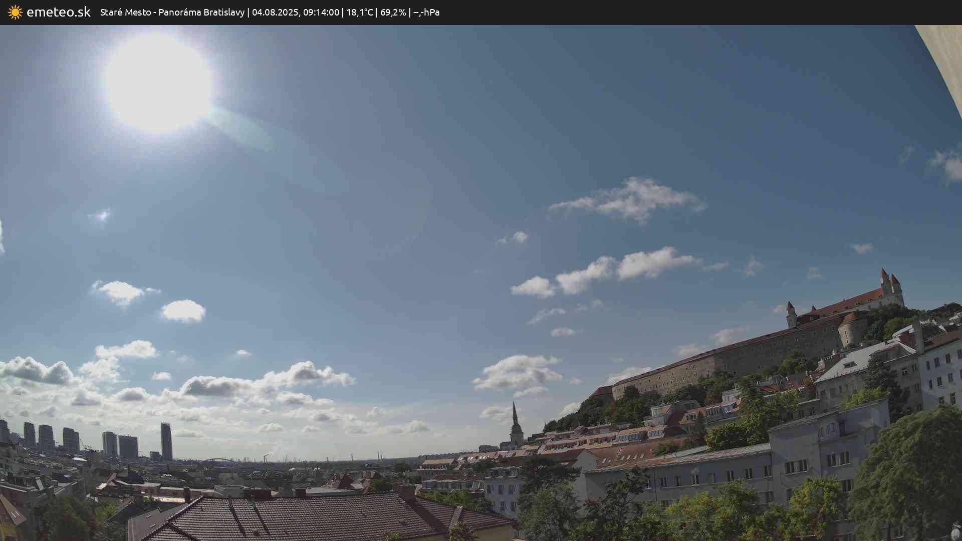 Panoráma Bratislavy