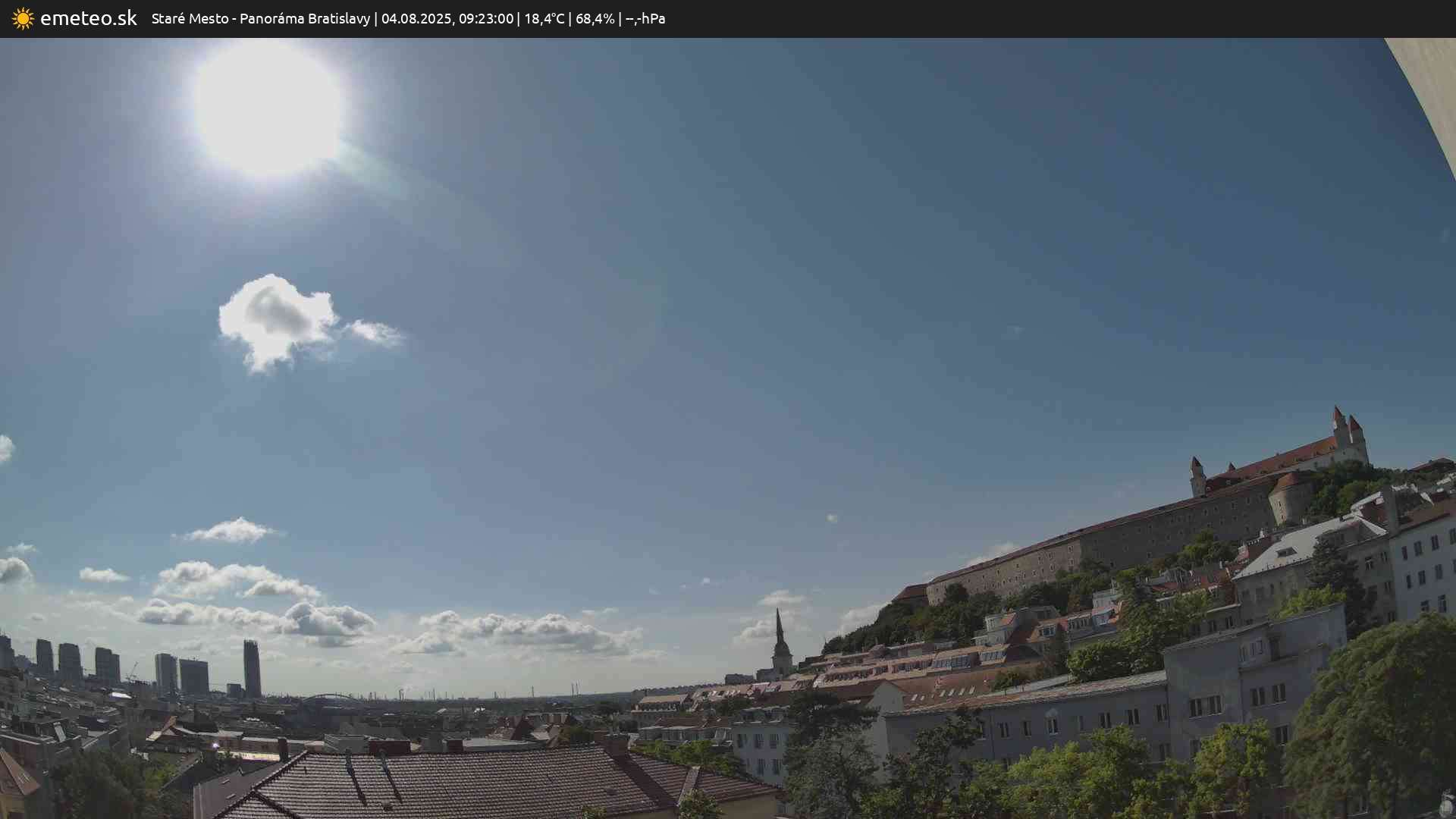 Panoráma Bratislavy