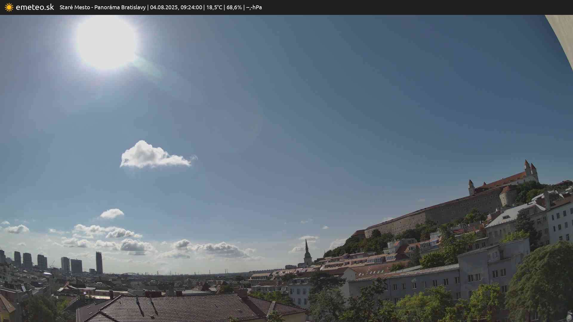 Panoráma Bratislavy