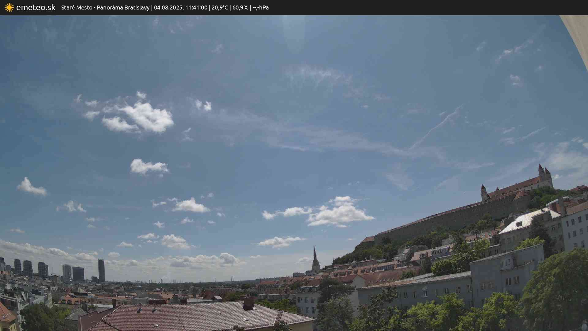 Panoráma Bratislavy