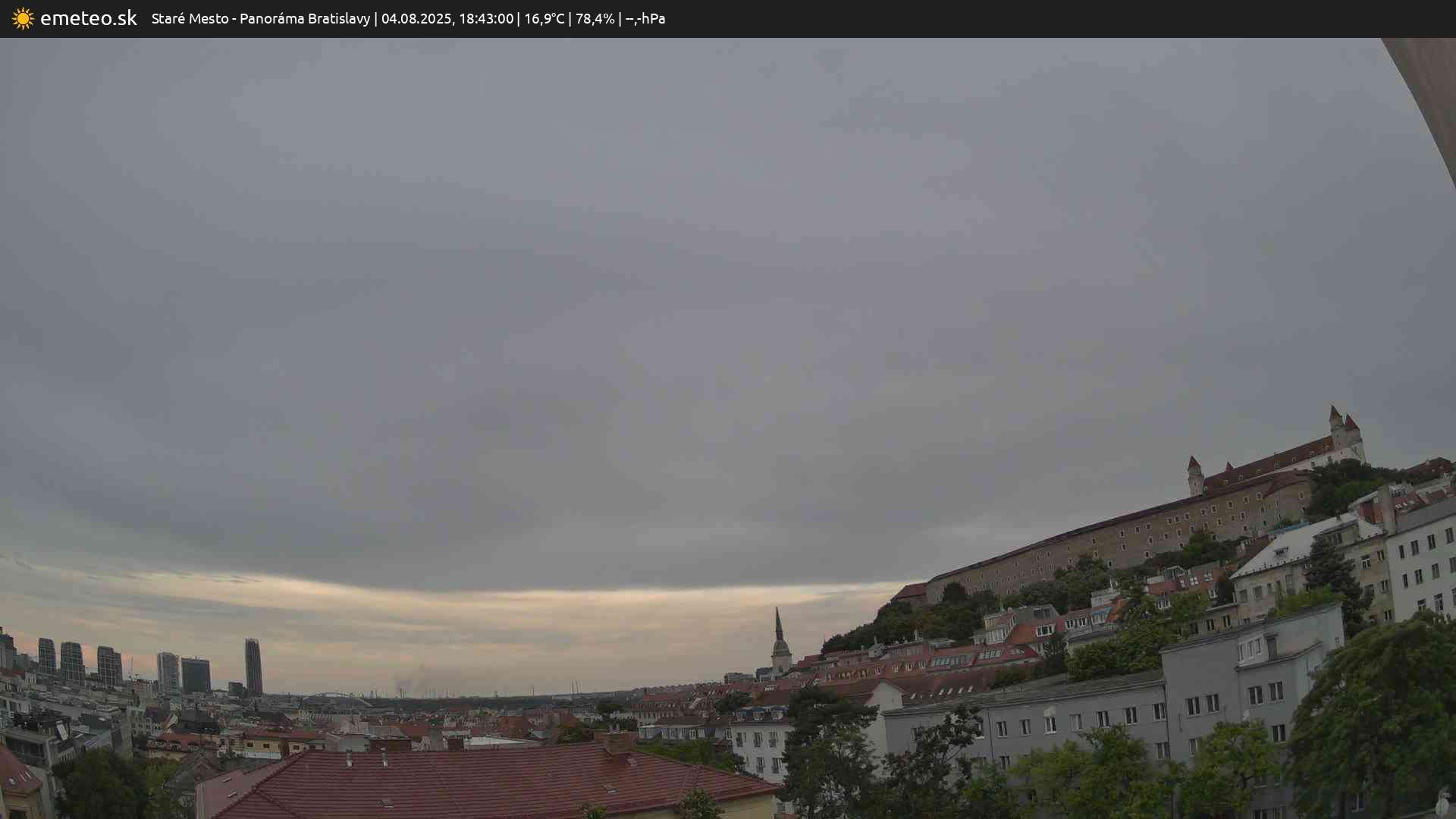 Panoráma Bratislavy