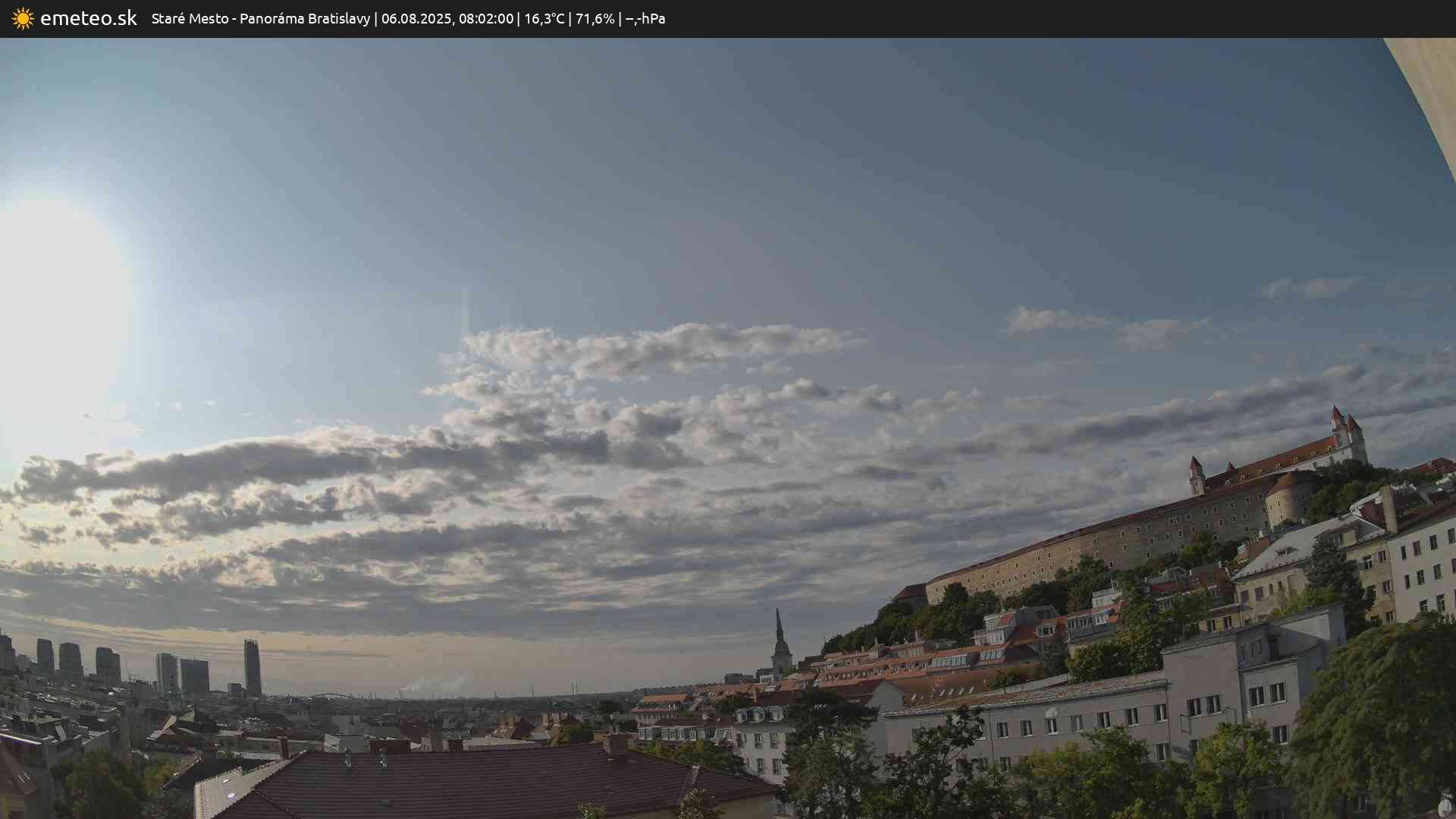 Panoráma Bratislavy