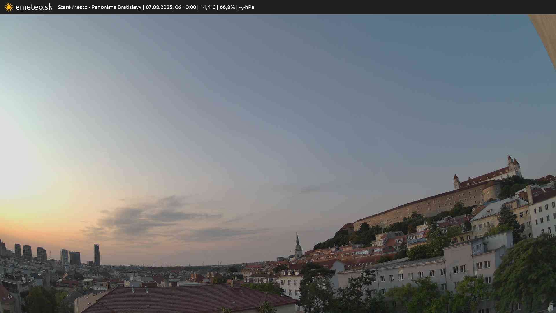 Panoráma Bratislavy