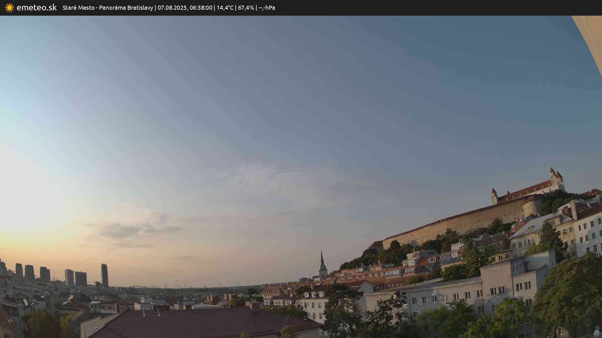 Panoráma Bratislavy