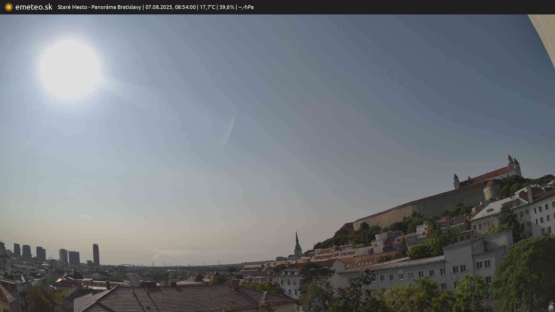 Panoráma Bratislavy