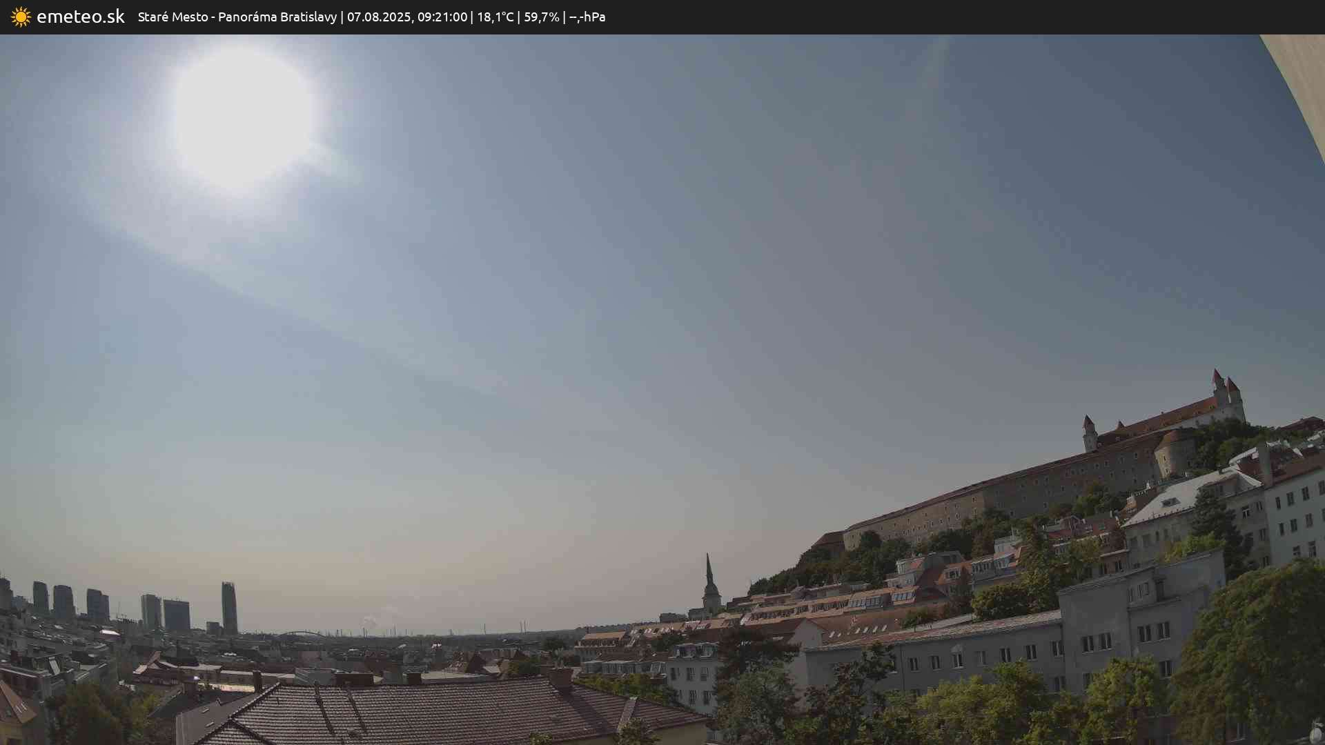 Panoráma Bratislavy