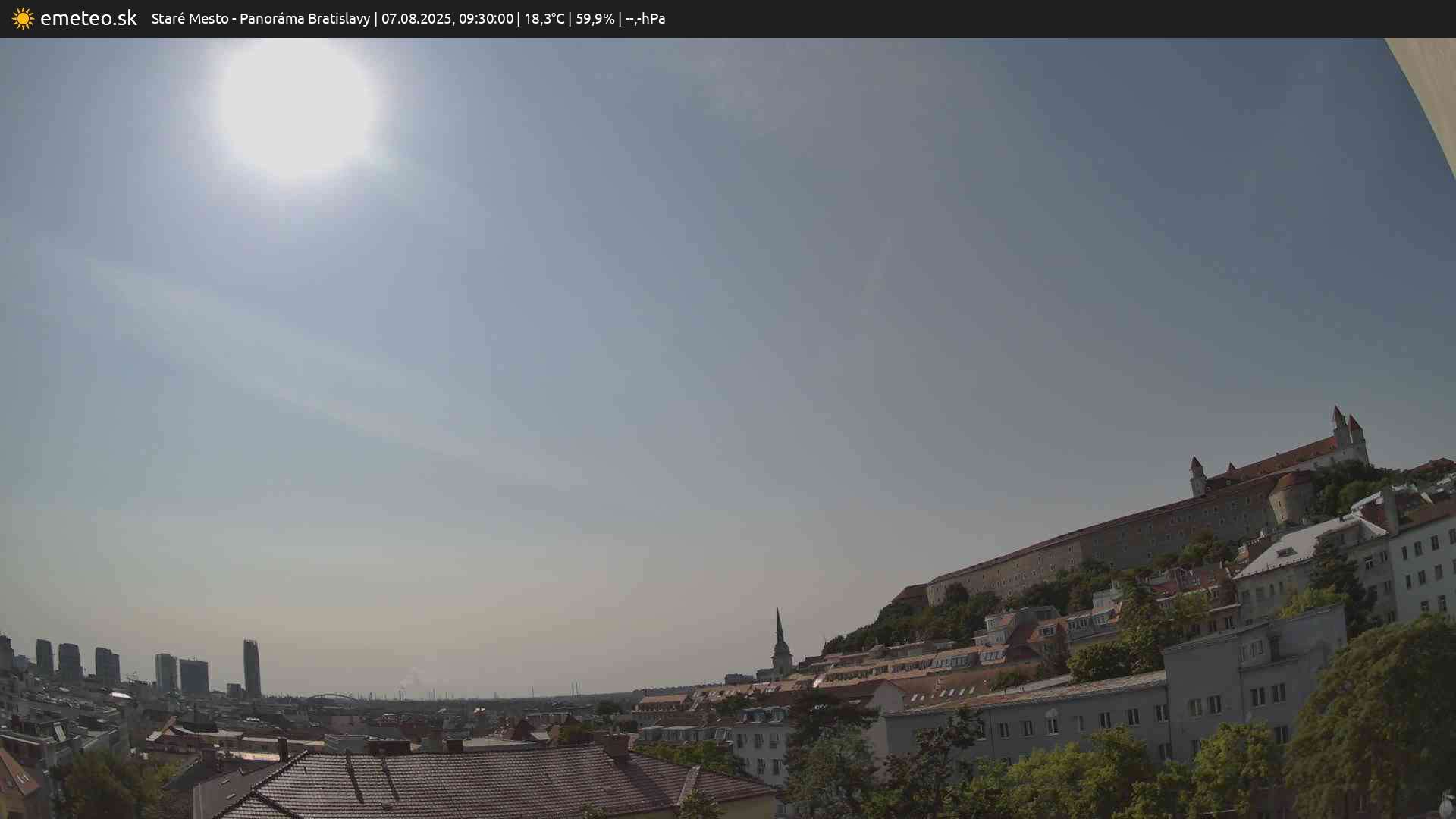Panoráma Bratislavy