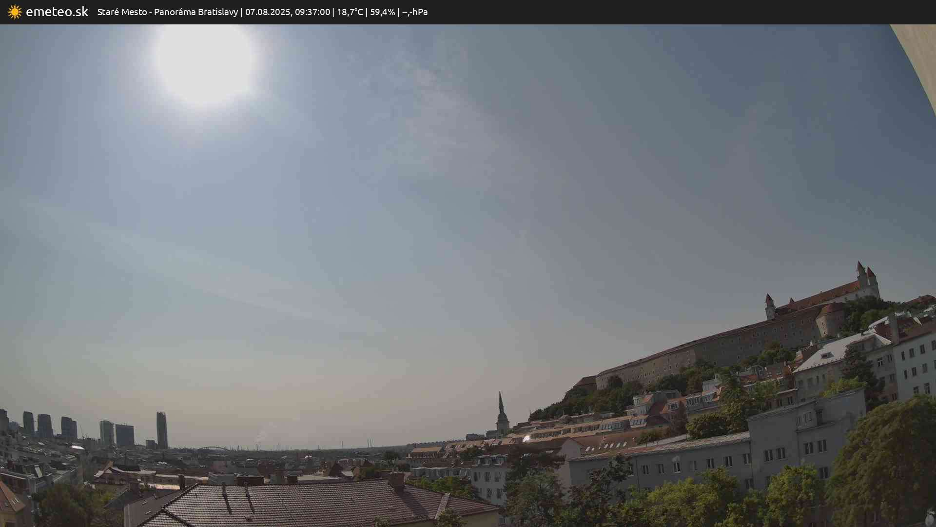 Panoráma Bratislavy