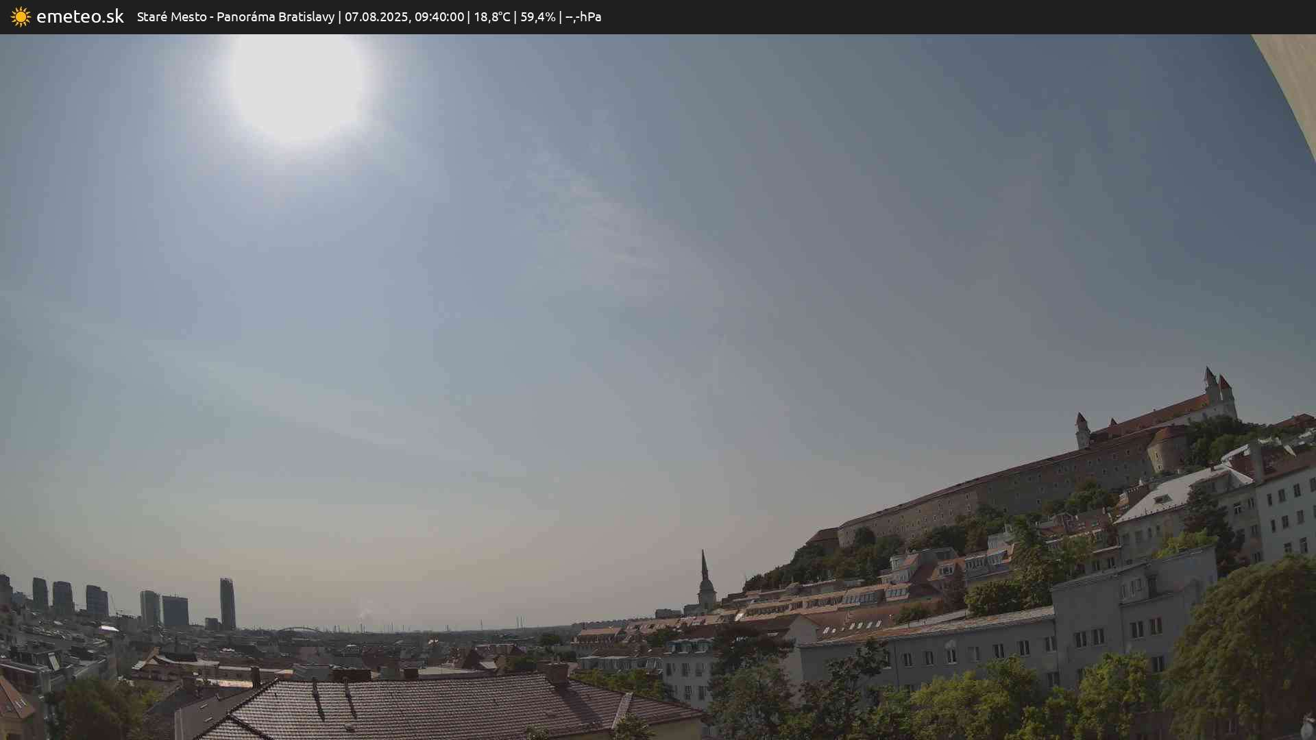 Panoráma Bratislavy