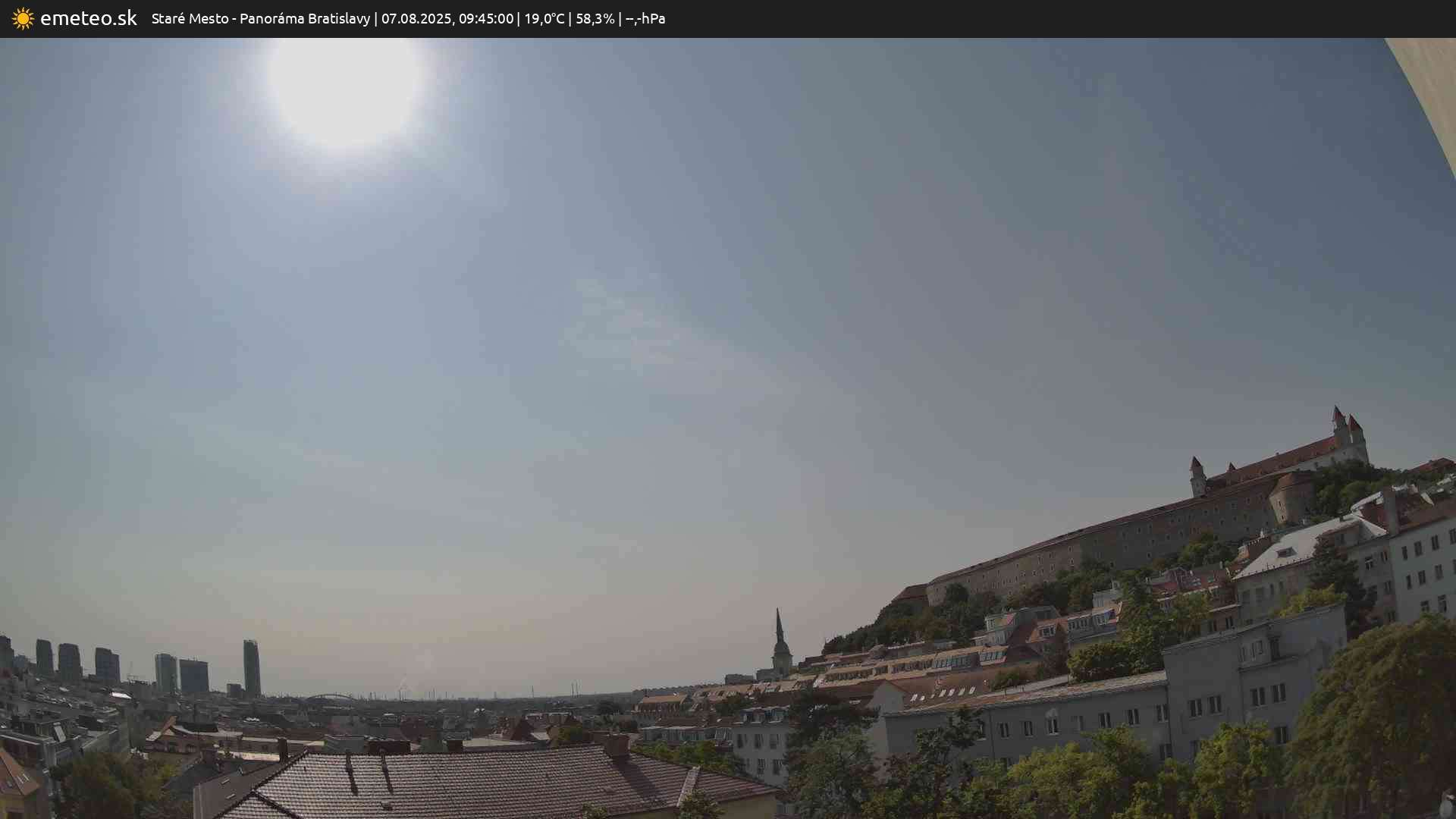 Panoráma Bratislavy
