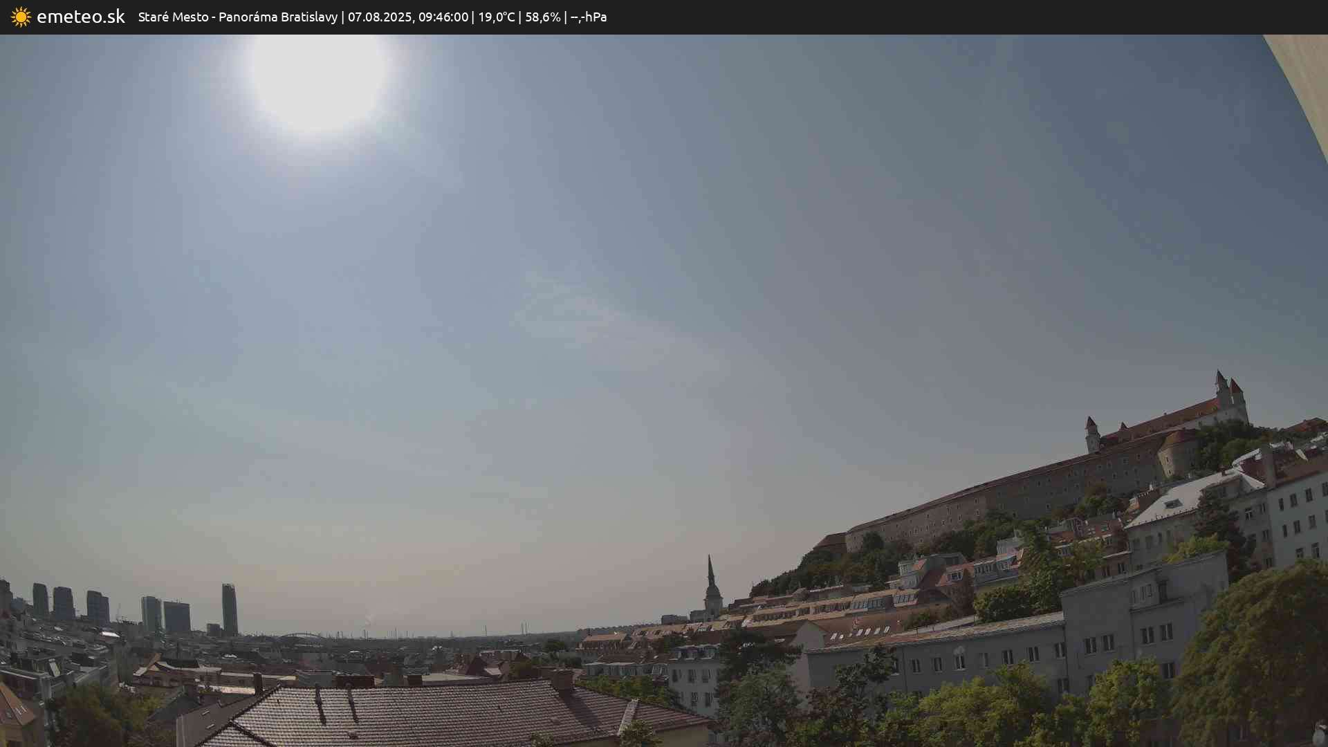 Panoráma Bratislavy