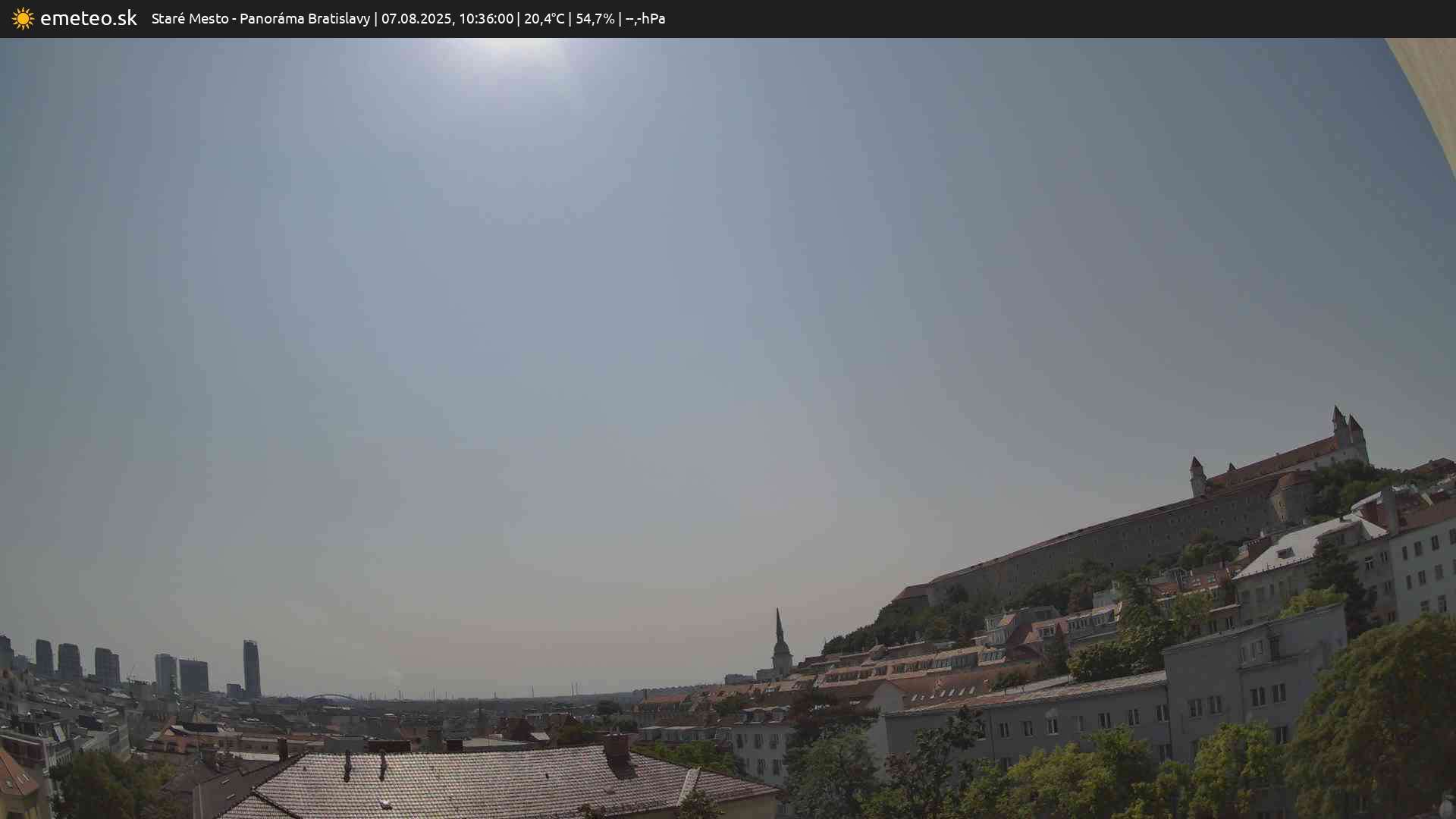 Panoráma Bratislavy