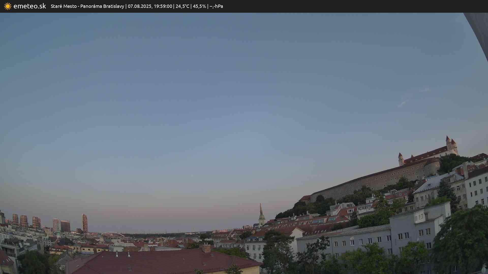 Panoráma Bratislavy