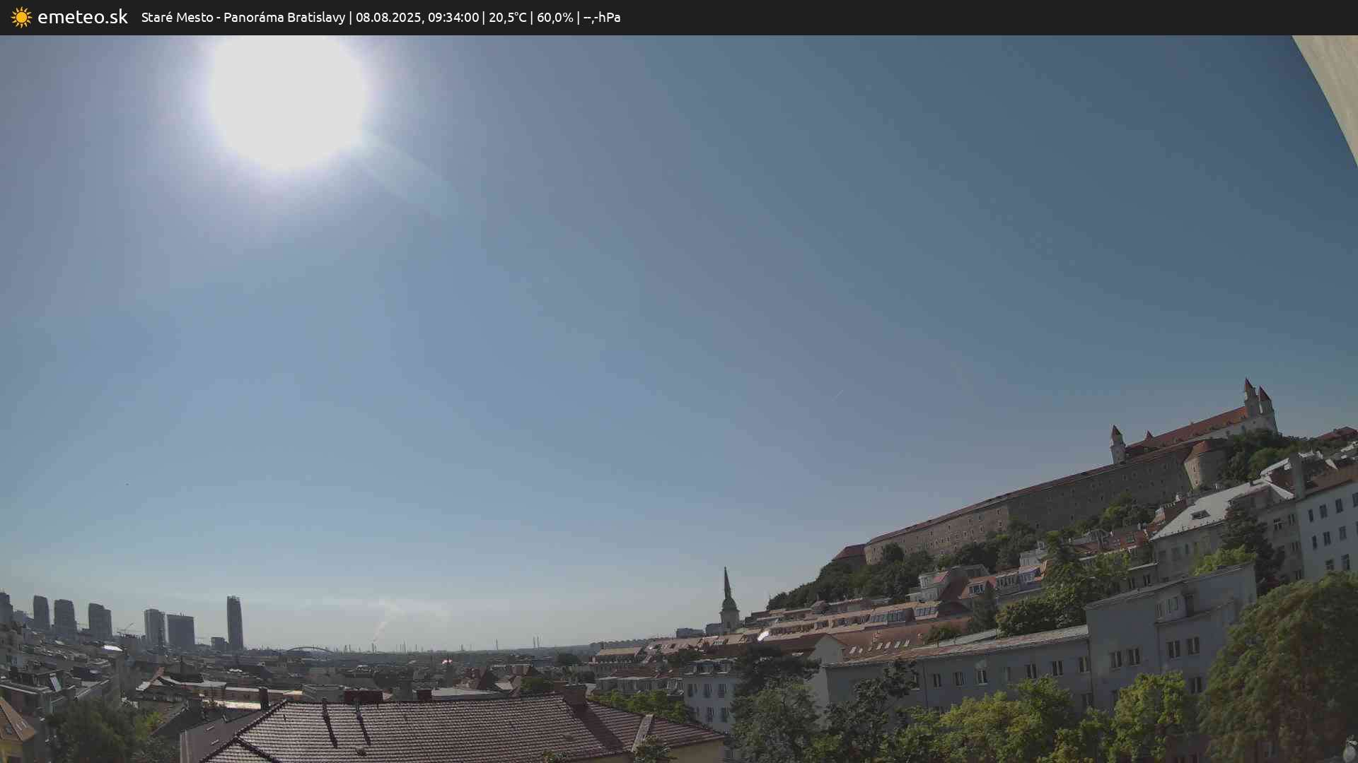 Panoráma Bratislavy