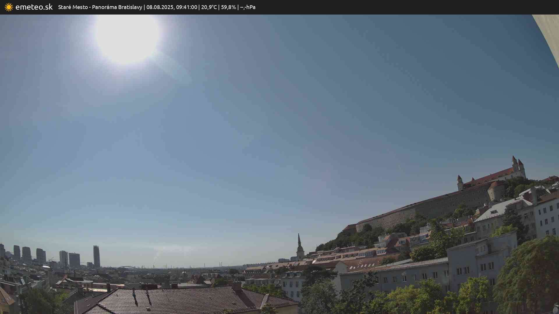 Panoráma Bratislavy