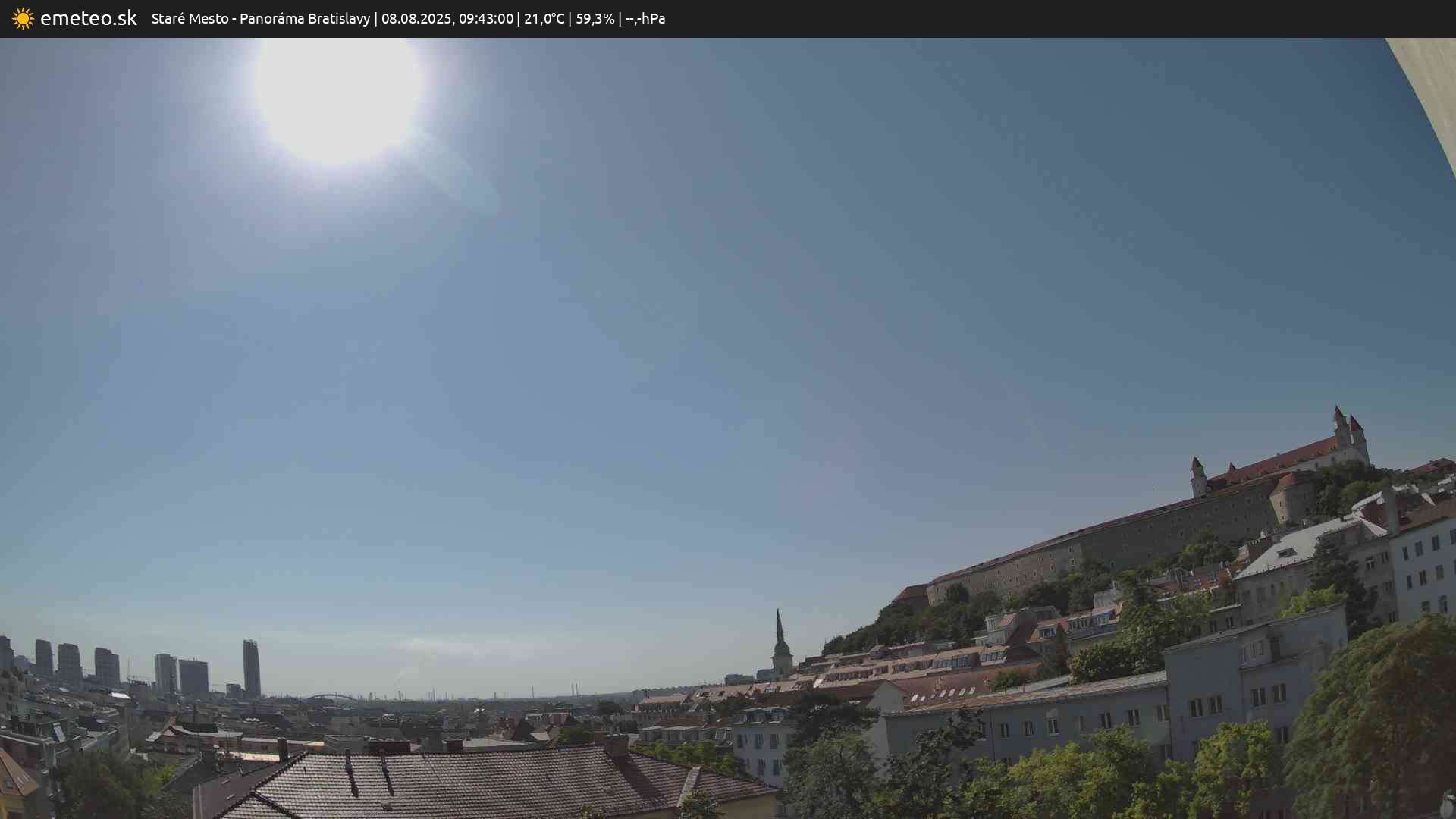 Panoráma Bratislavy